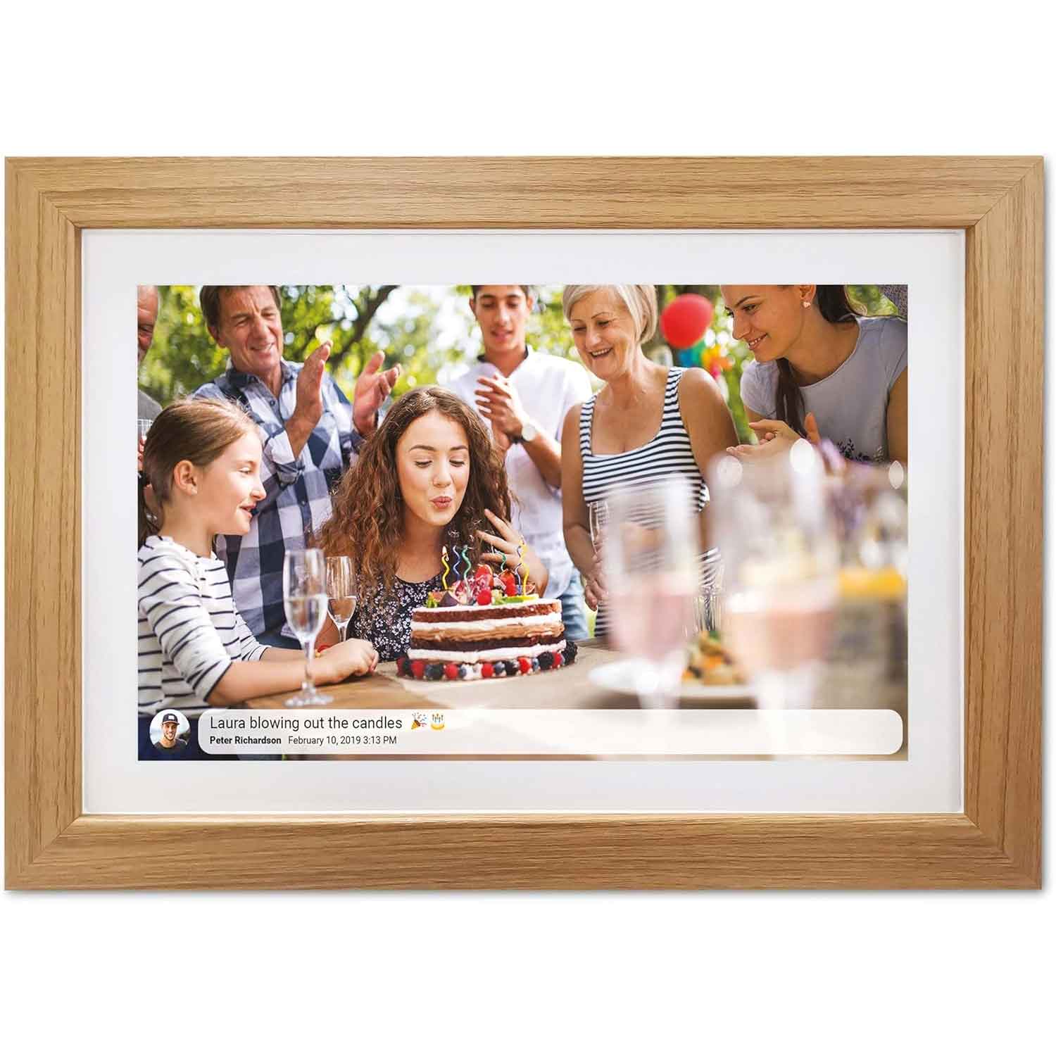 Denver PFF-1042LW Digitaler Wi-Fi Bilderrahmen 10,1 Zoll