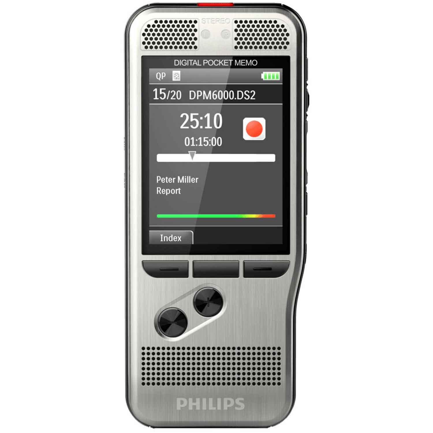 Philips PocketMemo DPM6000 Digitales Diktiergerät