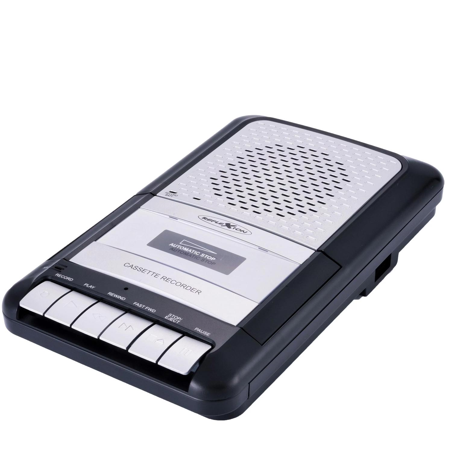 Reflexion CCR8014 Tragbarer Kassettenrecorder schwarz
