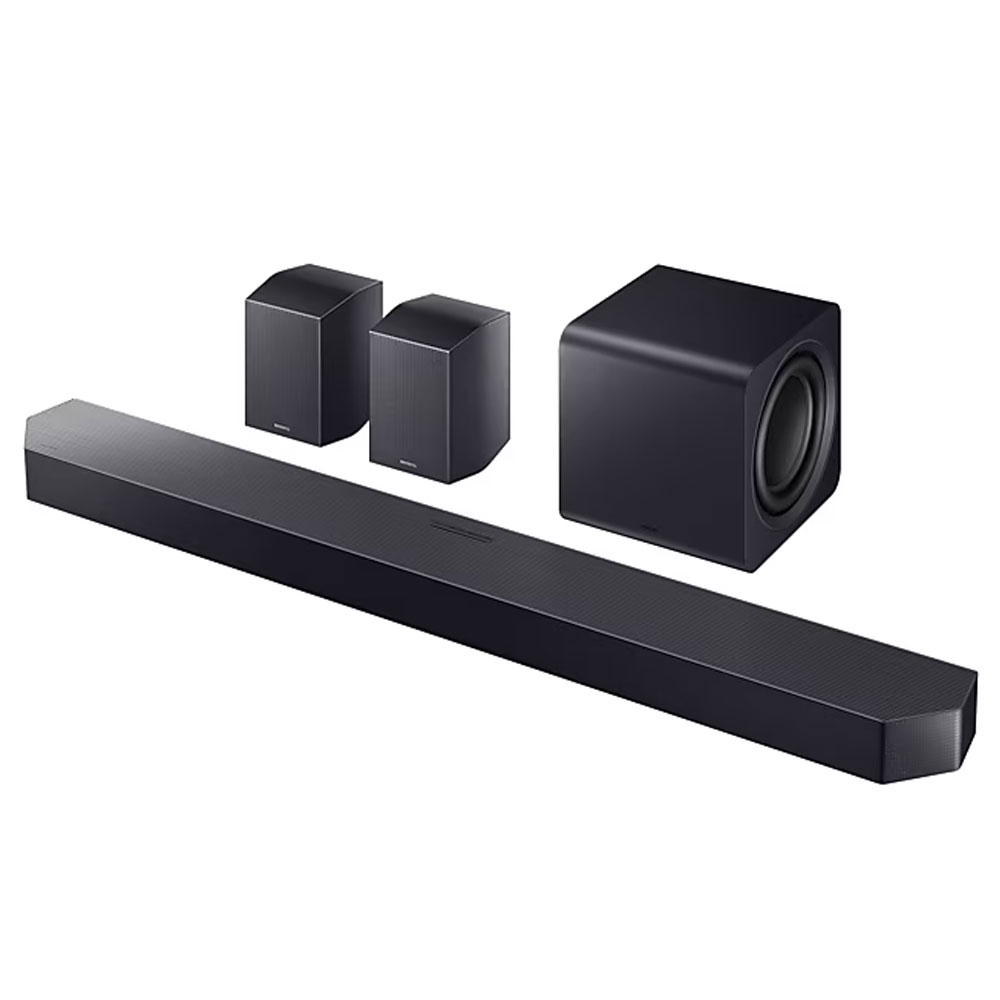 Samsung Q-Series HW-Q990F Soundbar mit Subwoofer und Rear Speaker schwarz