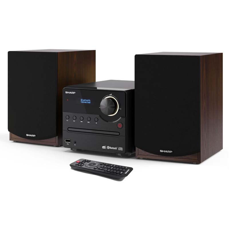 Sharp XL-B517BR Mirco-Soundsystem braun