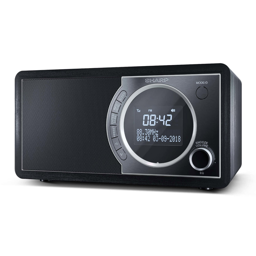 Sharp DR450 Digitalradio schwarz
