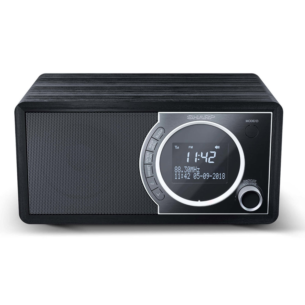 Sharp DR450 Digitalradio schwarz