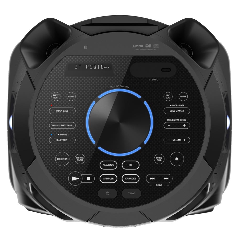 Sony MHC-V73D Party-Soundsystem schwarz