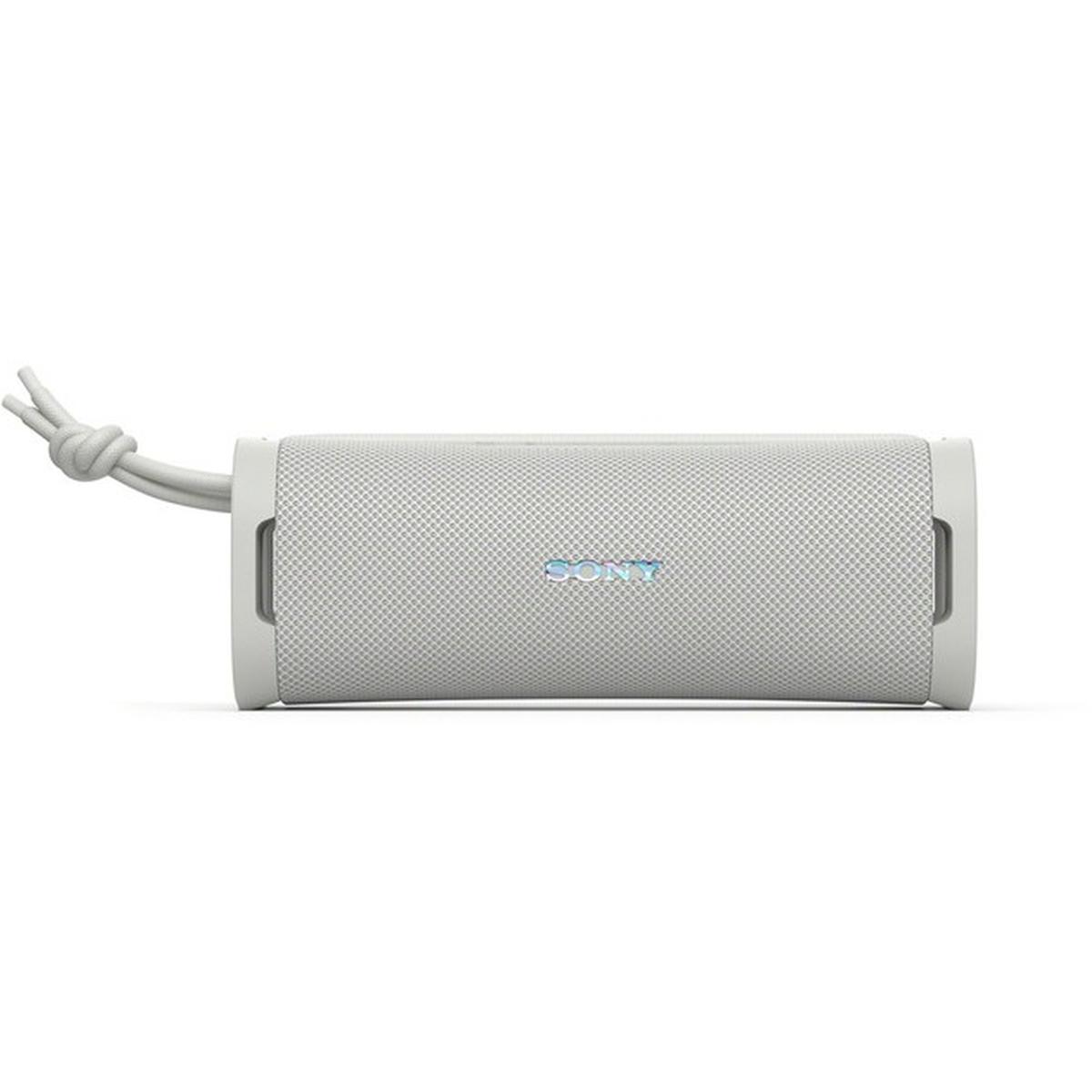 Sony ULT Field 1 kabelloser tragbarer Bluetooth-Lautsprecher mit ULT Power Sound off-white