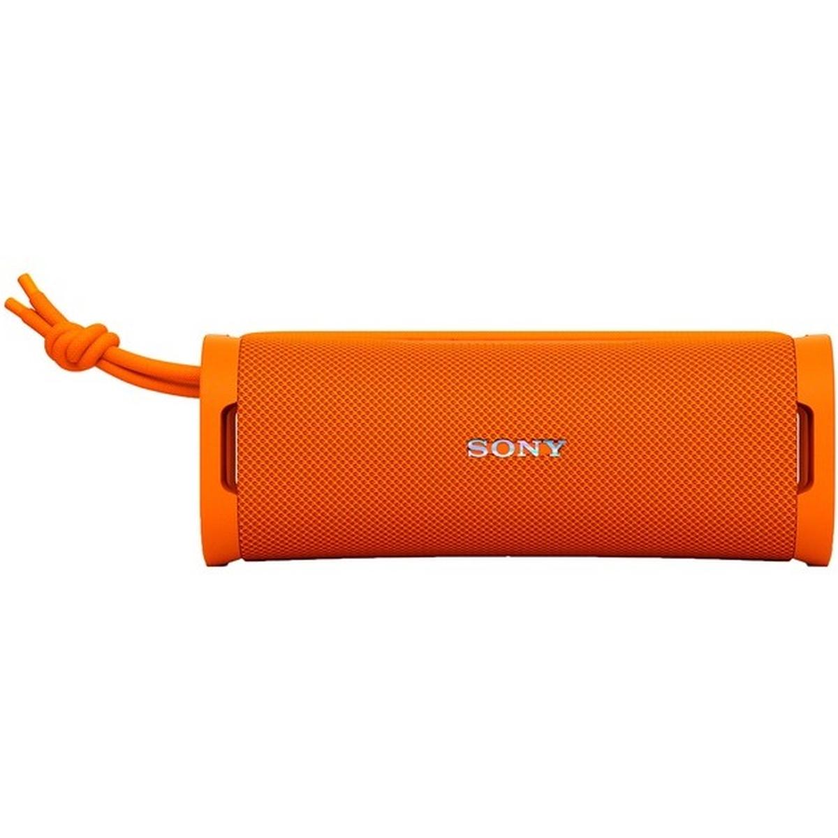 Sony ULT Field 1 kabelloser tragbarer Bluetooth-Lautsprecher mit ULT Power Sound orange