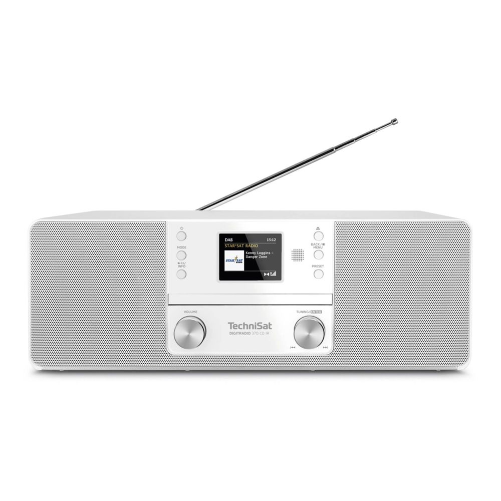 TechniSat DIGITRADIO 370 CD IR Internetradio weiß