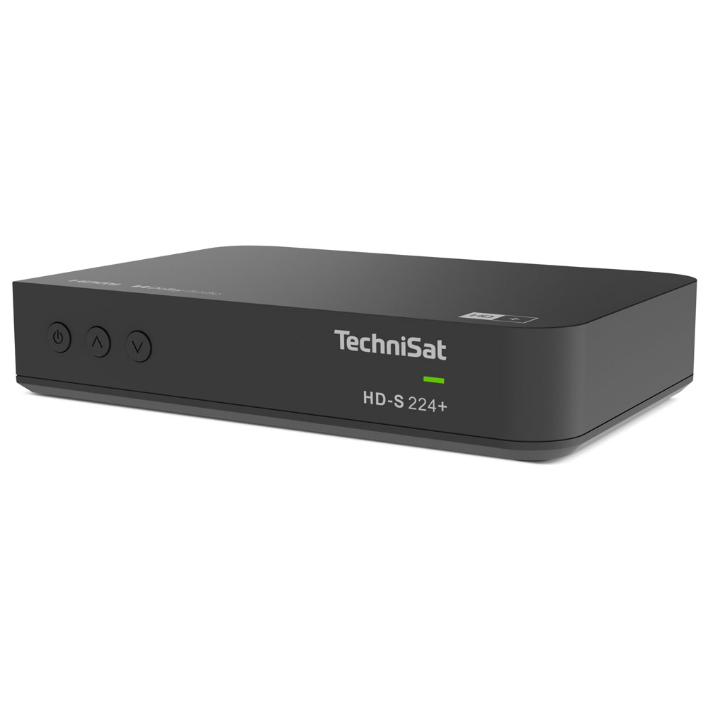 TechniSat HD-S 224+ SAT-Receiver schwarz