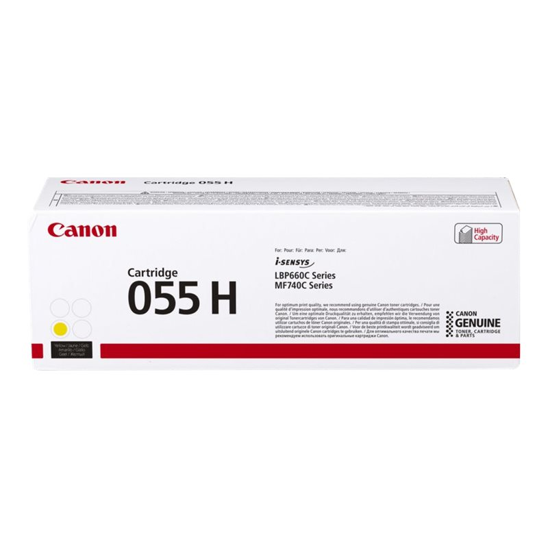 Canon 055H Toner gelb