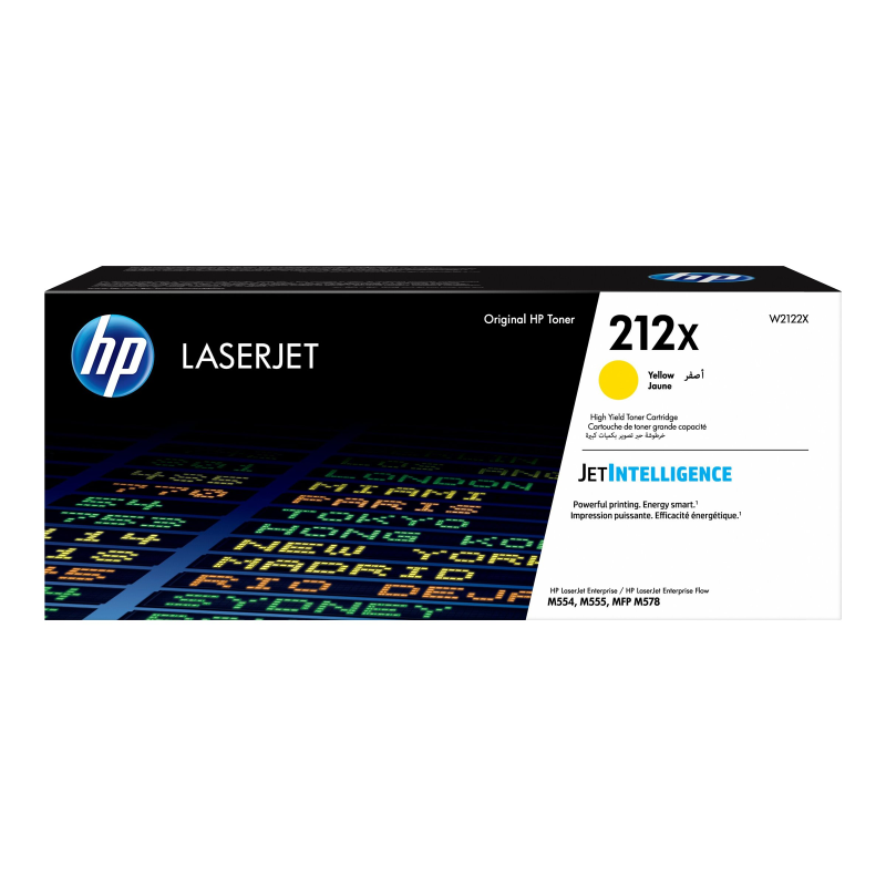 HP 212X Toner gelb