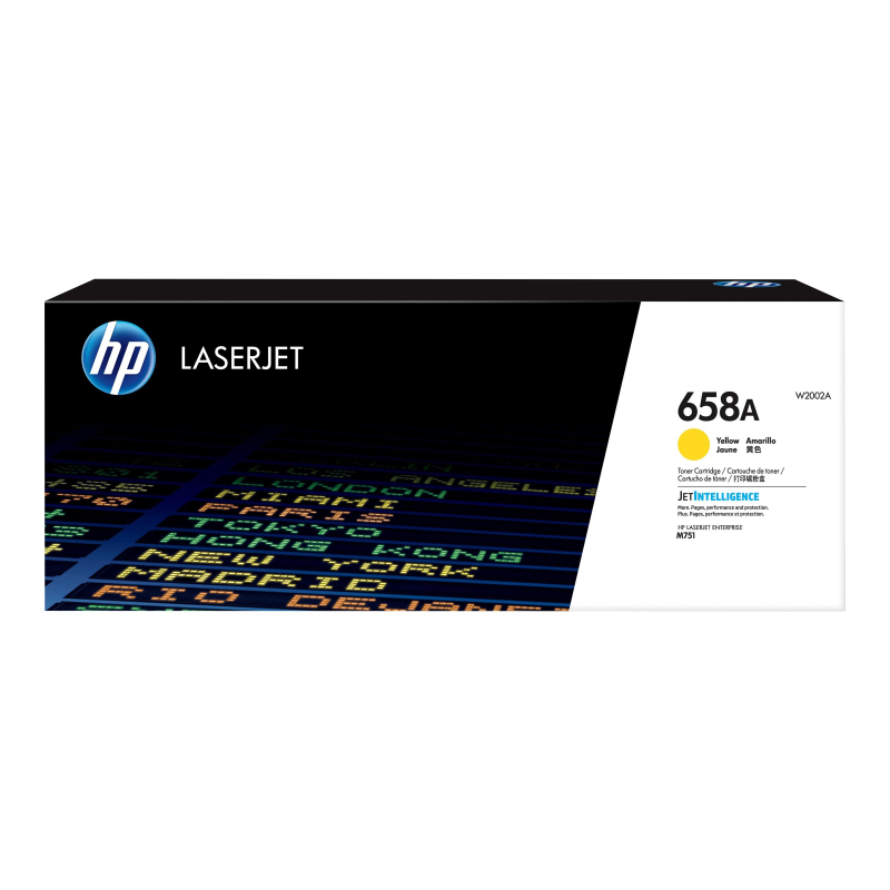 HP 658A Toner gelb