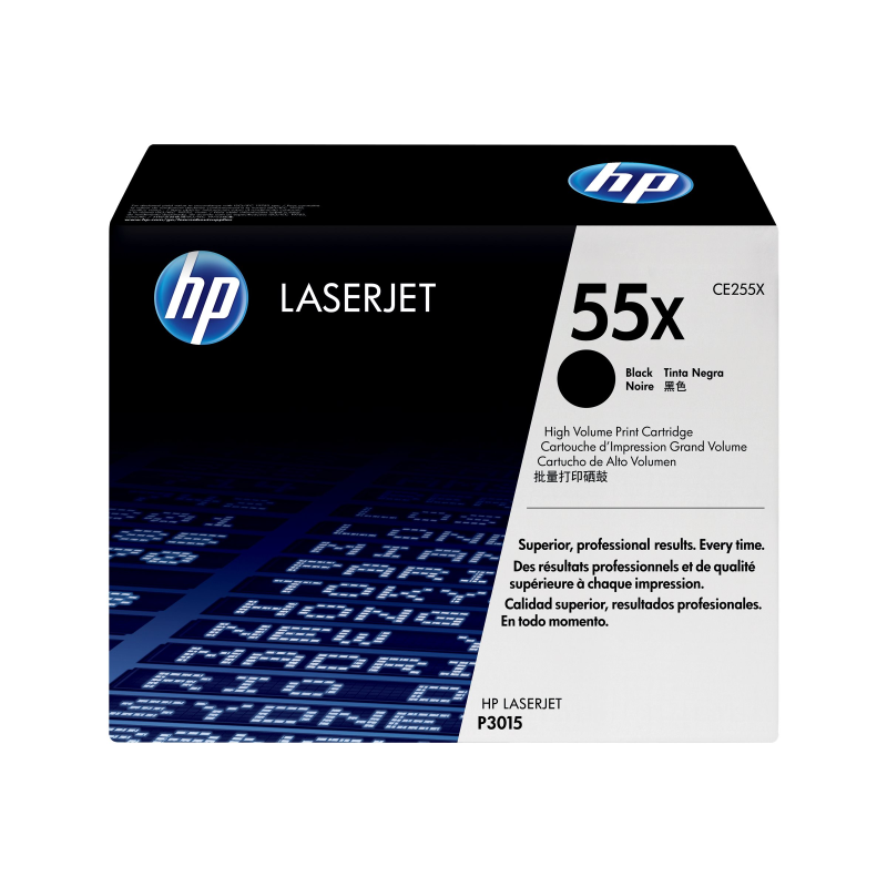 HP No.55X Toner schwarz