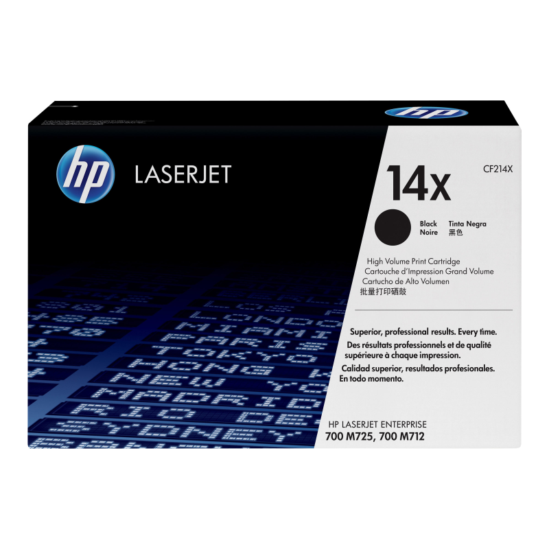 HP No.14X Toner schwarz