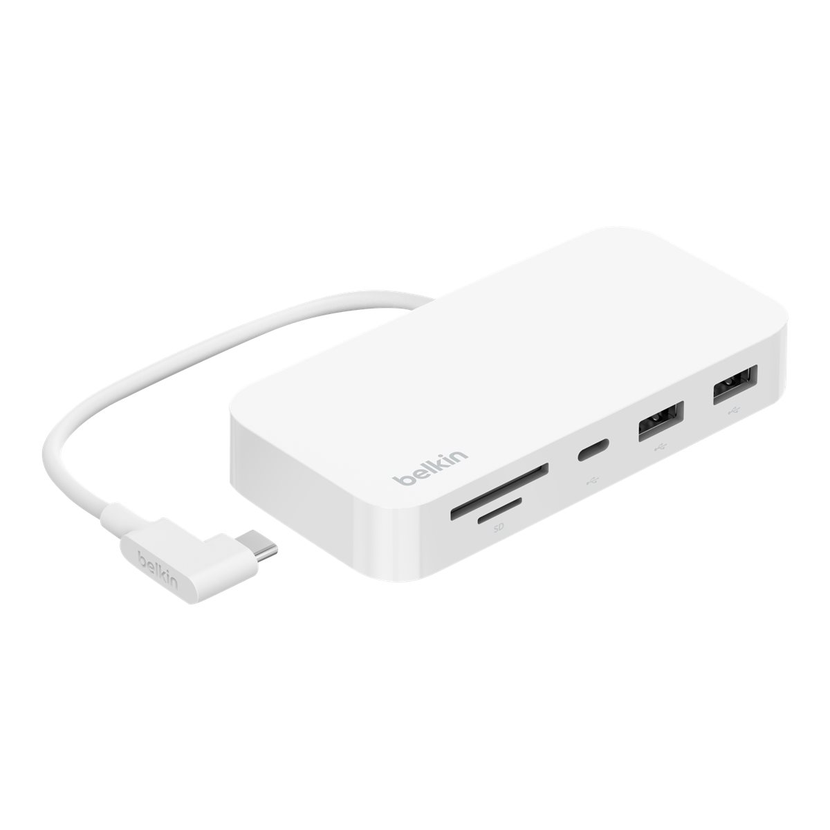 Belkin 6-in-1-USB-C-Hub für iMac 24" weiß