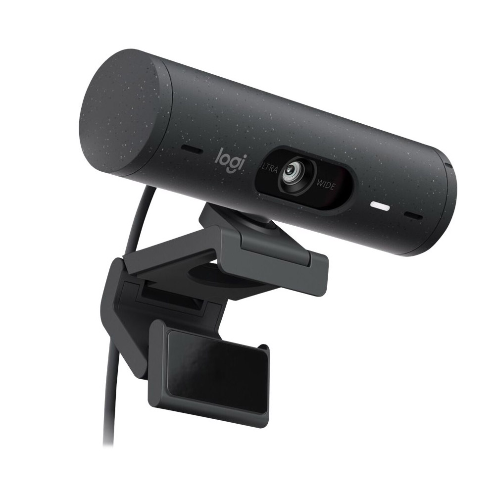 Logitech Brio 500 Full-HD-Webcam mit Auto-Lichtkorrektur