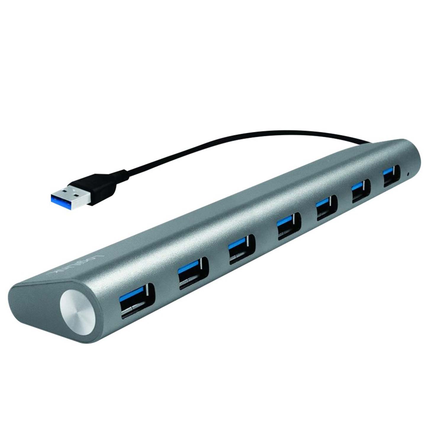 LogiLink UA0308 USB 3.0 Hub 7-Port silber