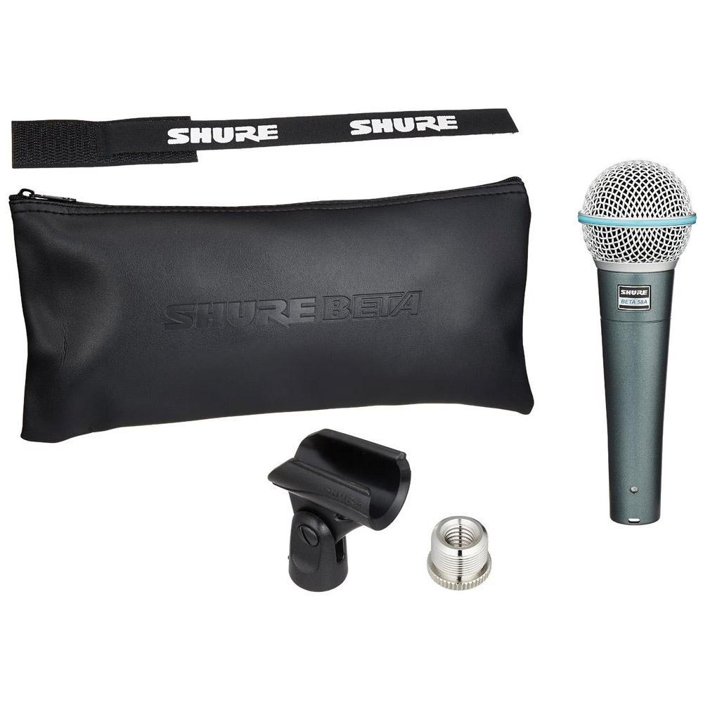 Shure Beta 58A Mikrofon XLR schwarz