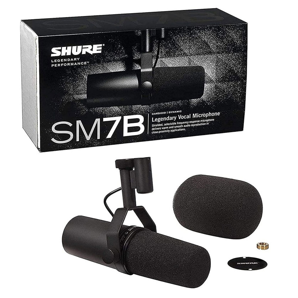 Shure SM7B Mikrofon schwarz