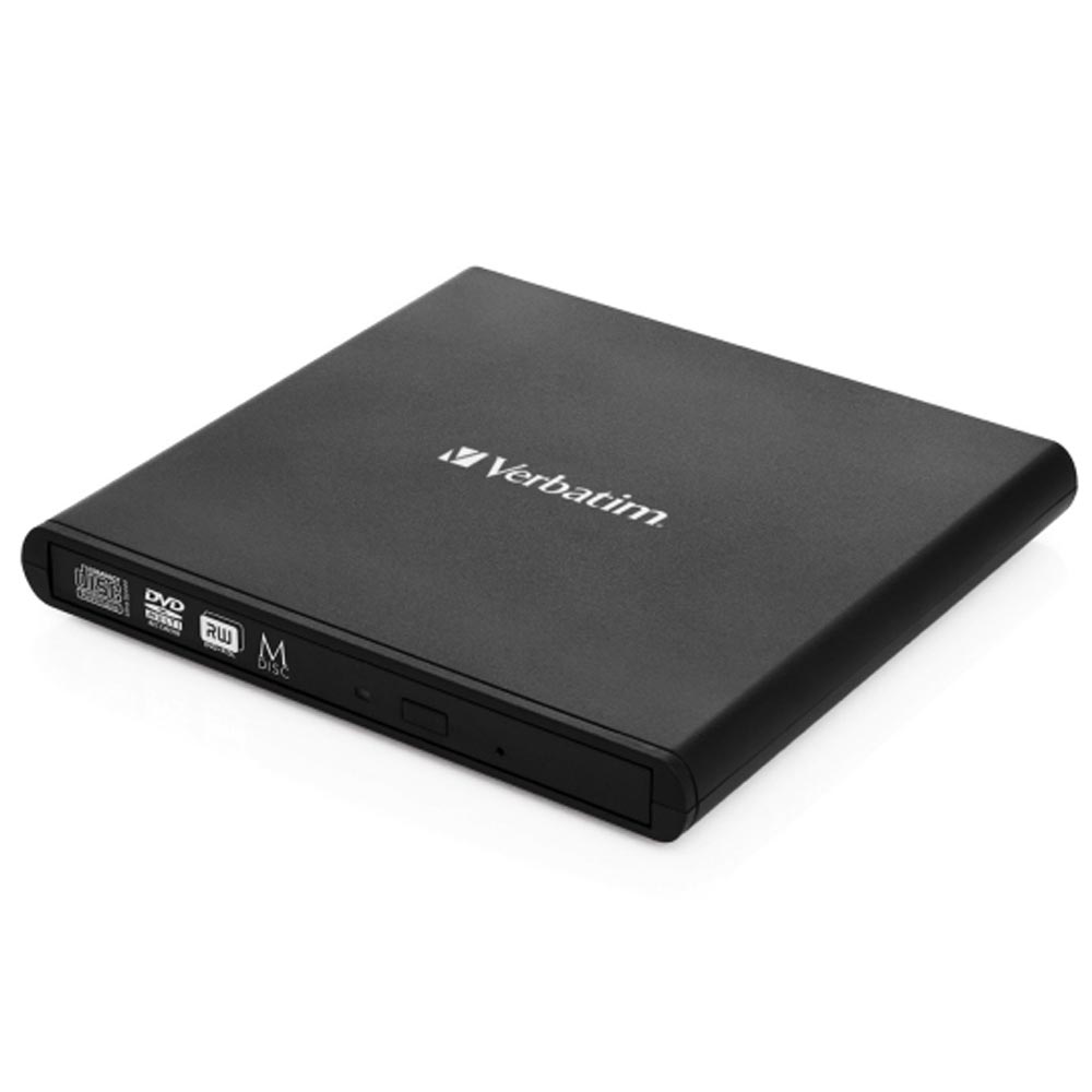 Verbatim External CD/DVD Writer schwarz