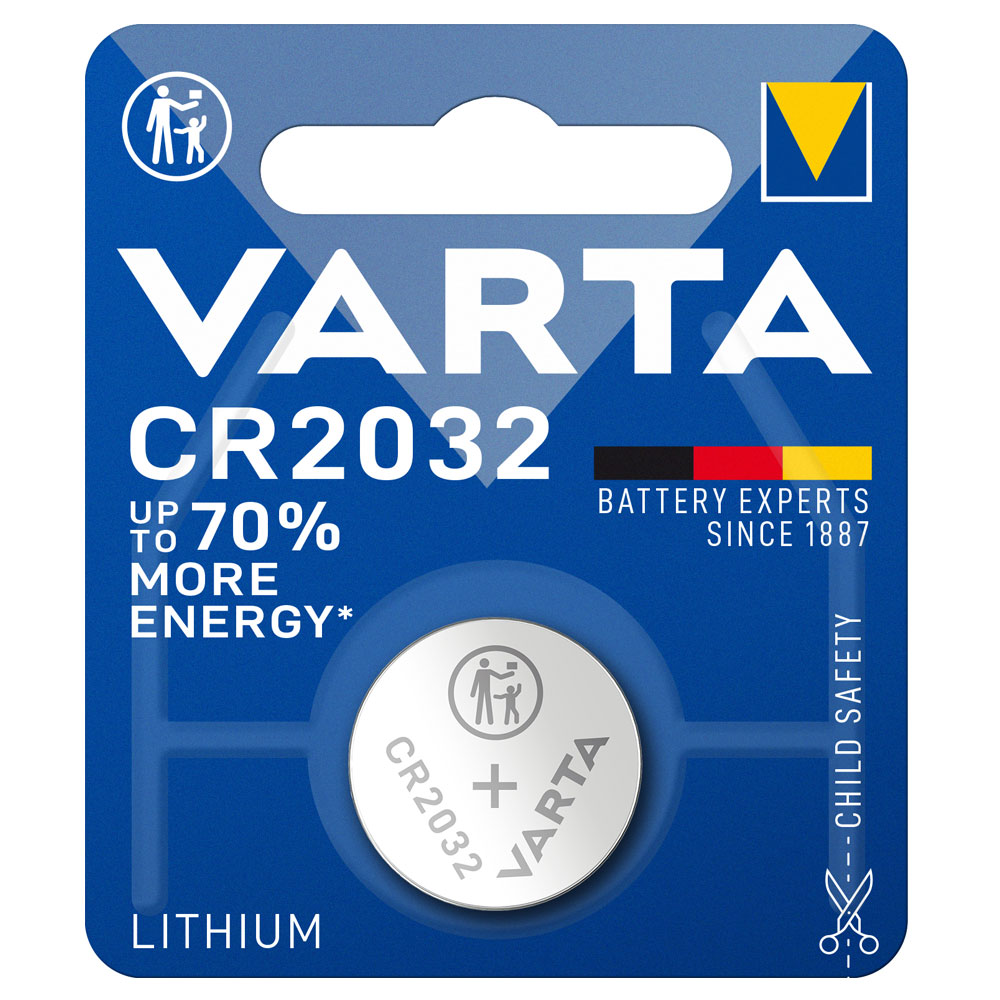 Varta Knopfzelle CR2032 3V