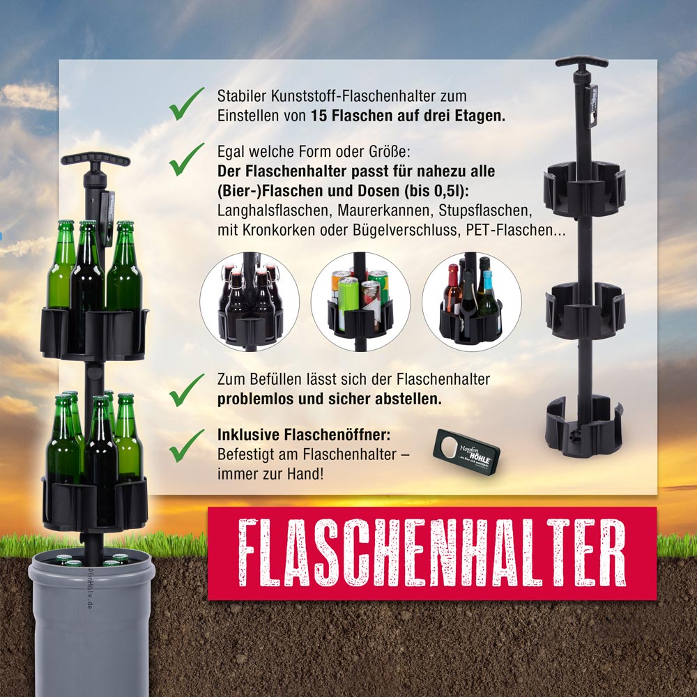 HopfenHöhle Outdoor Erdloch Bierkühler