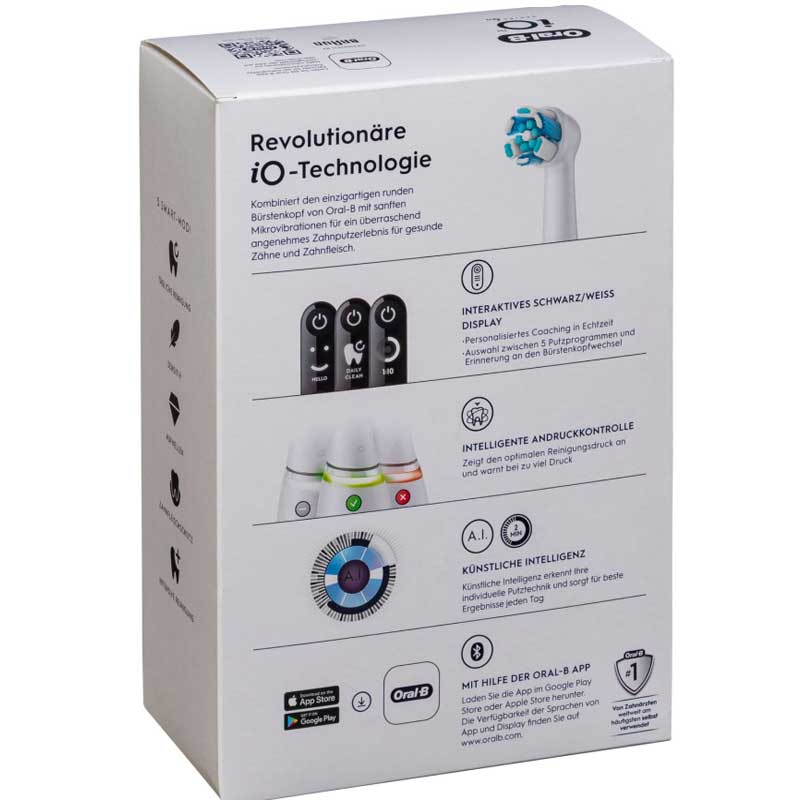 Oral-B iO Series 6 elektrische Zahnbürste grau