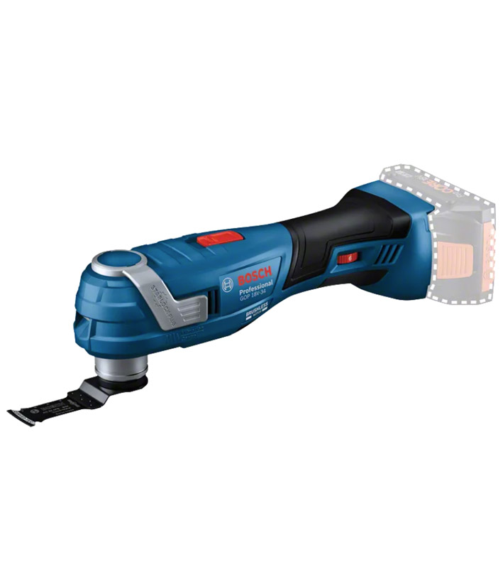 Bosch Professional 18V System GOP 18V-34  Akku-Multi-Cutter