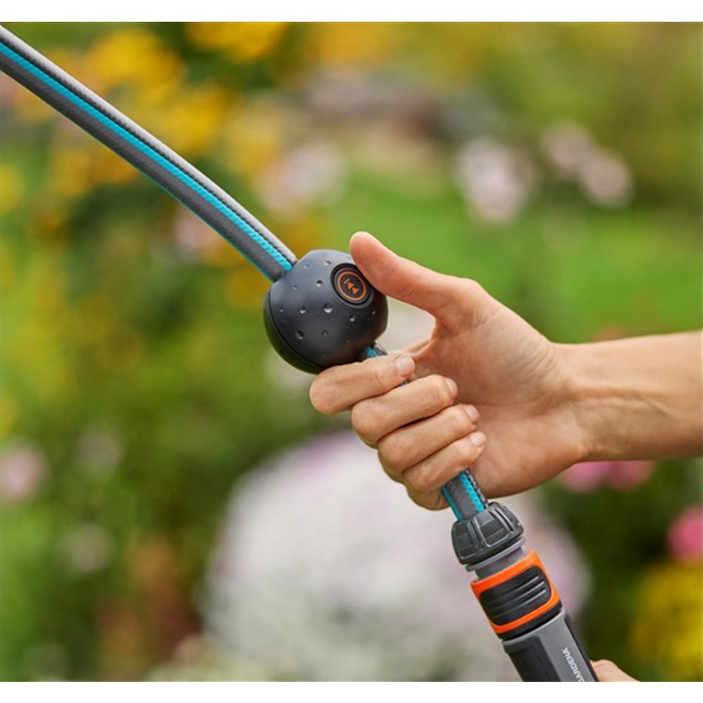 GARDENA 18647-55 Akku-Wand-Schlauchbox PowerRoll XXL 18V P4A solo (weiß) 40 m