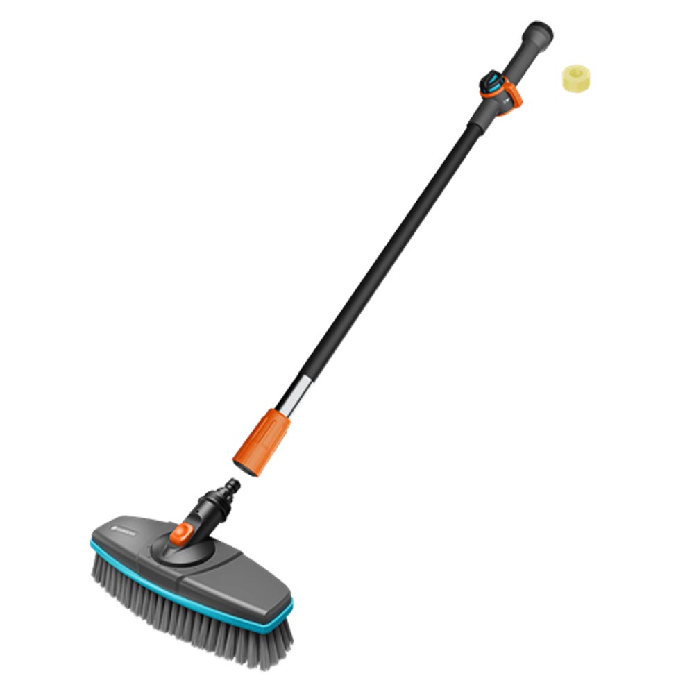 GARDENA 18828-20 Cleansystem Wasch-Set mit Stiel hard