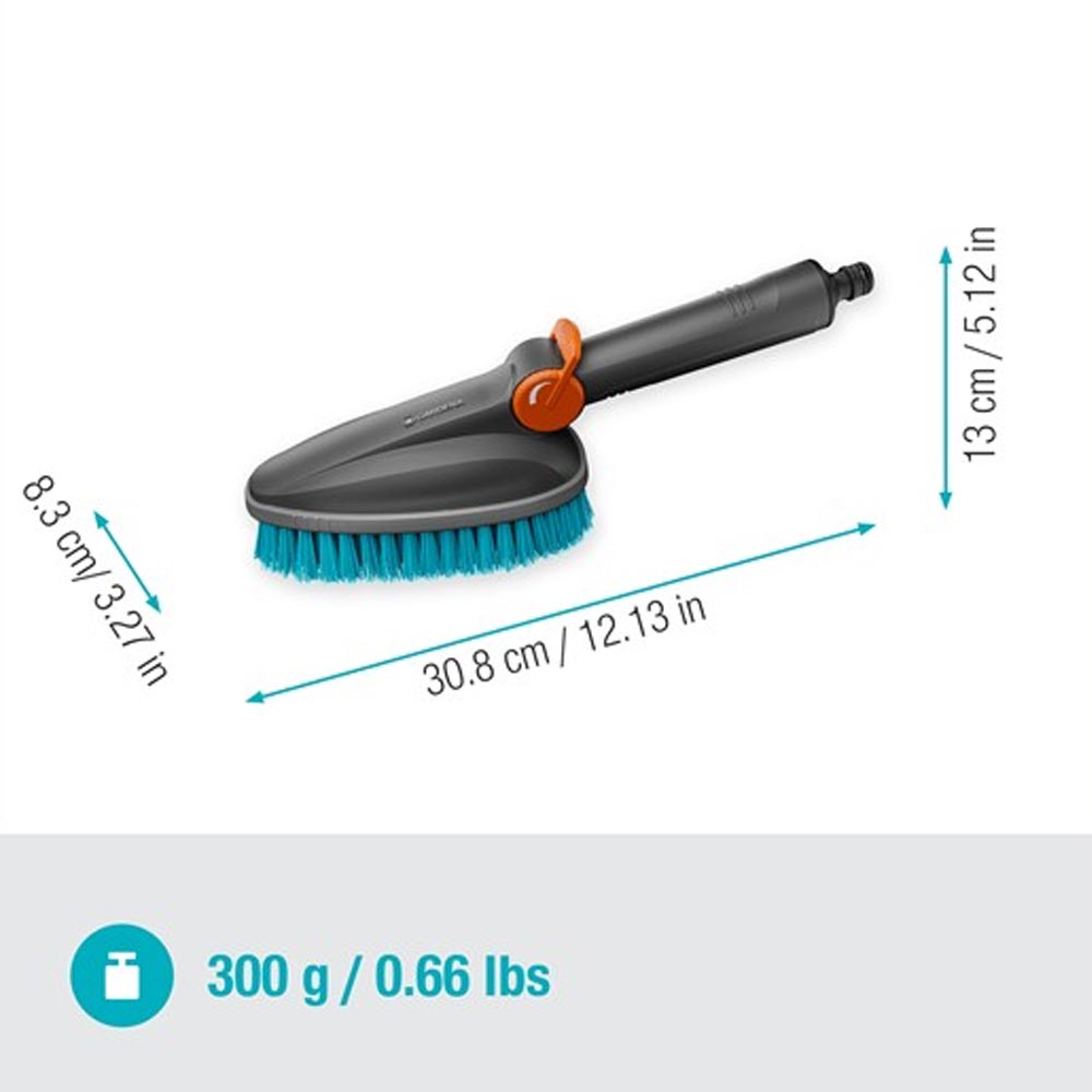 GARDENA 18846-20 Cleansystem Handbürste M hard