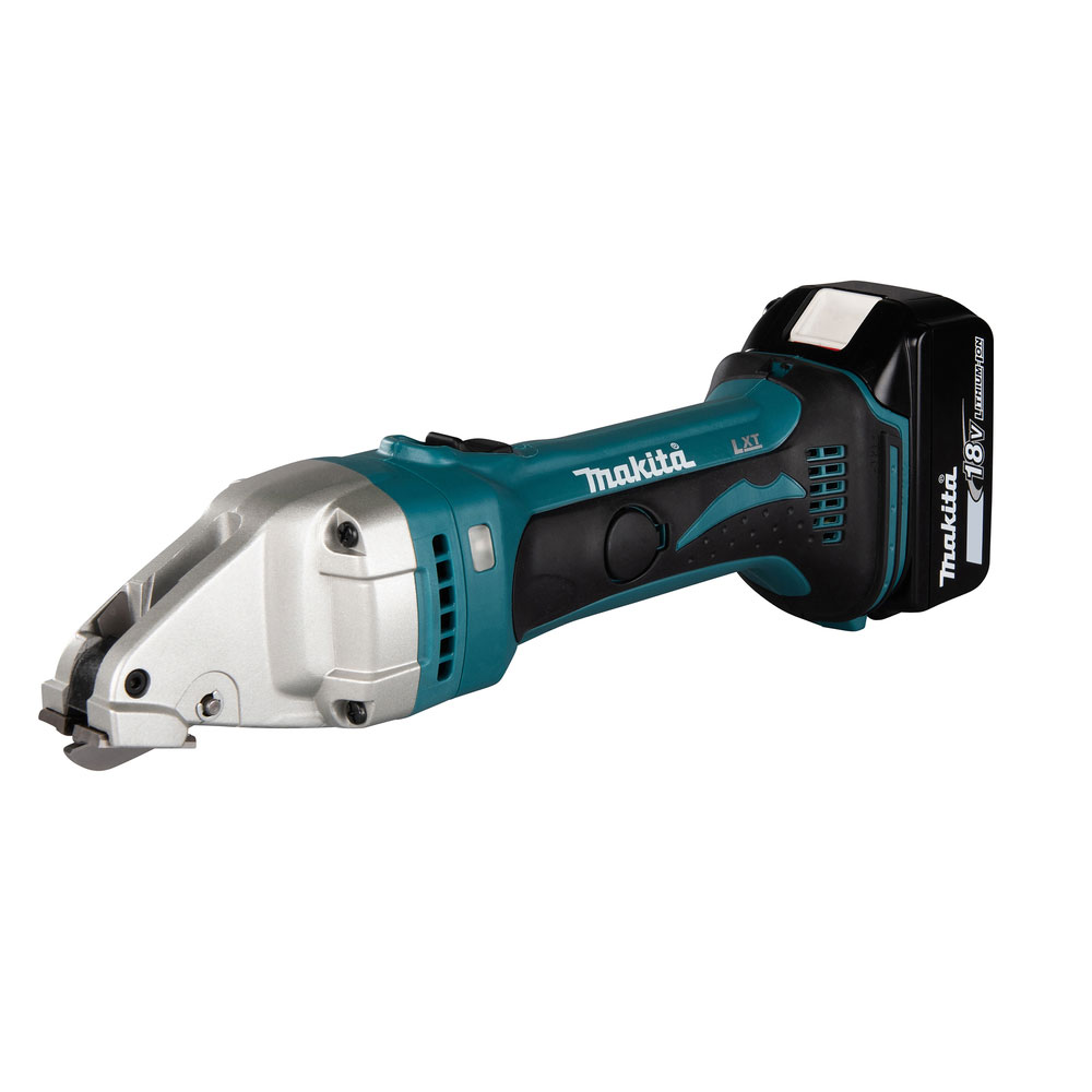 Makita DJS161RTJ Akku-Blechschere 18V (mit 2 Akkus 5,0Ah, mit Ladegerät)