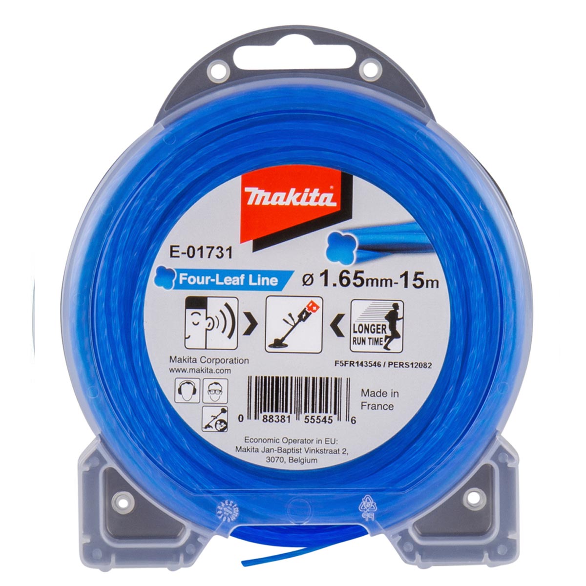 Makita E-01731 Mähfaden Four Leaf 1,65mmx15m