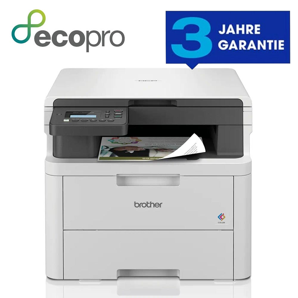 Brother DCP-L3520CDWE 3-in-1 Farb-Multifunktionsgerät mit WLAN und Duplexdruck 