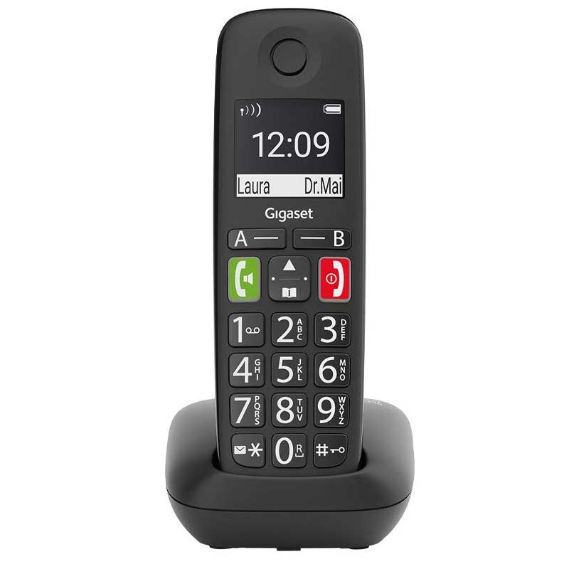 Gigaset E290 Schnurlostelefon schwarz