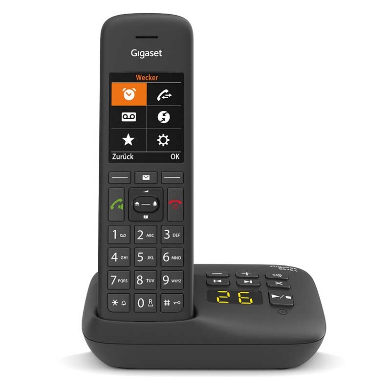 Gigaset C575A Schnurlostelefon schwarz (2.Wahl)