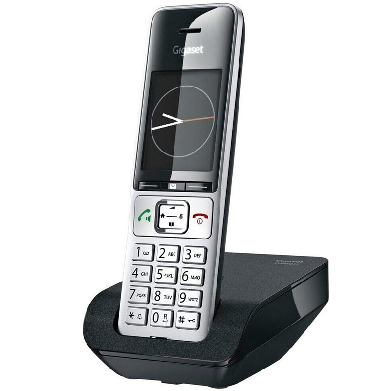 Gigaset Comfort 500 Schnurlostelefon Black-Chrome