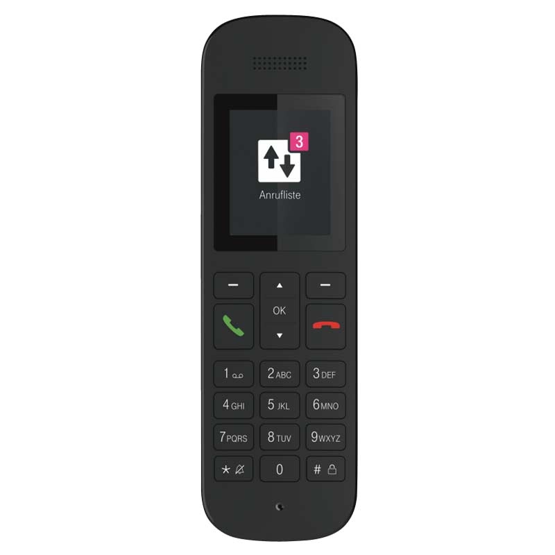 Telekom Sinus 12 Schnurlostelefon schwarz