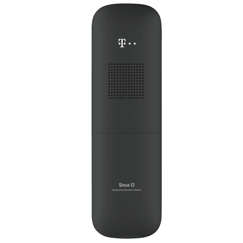 Telekom Sinus 12 Schnurlostelefon schwarz