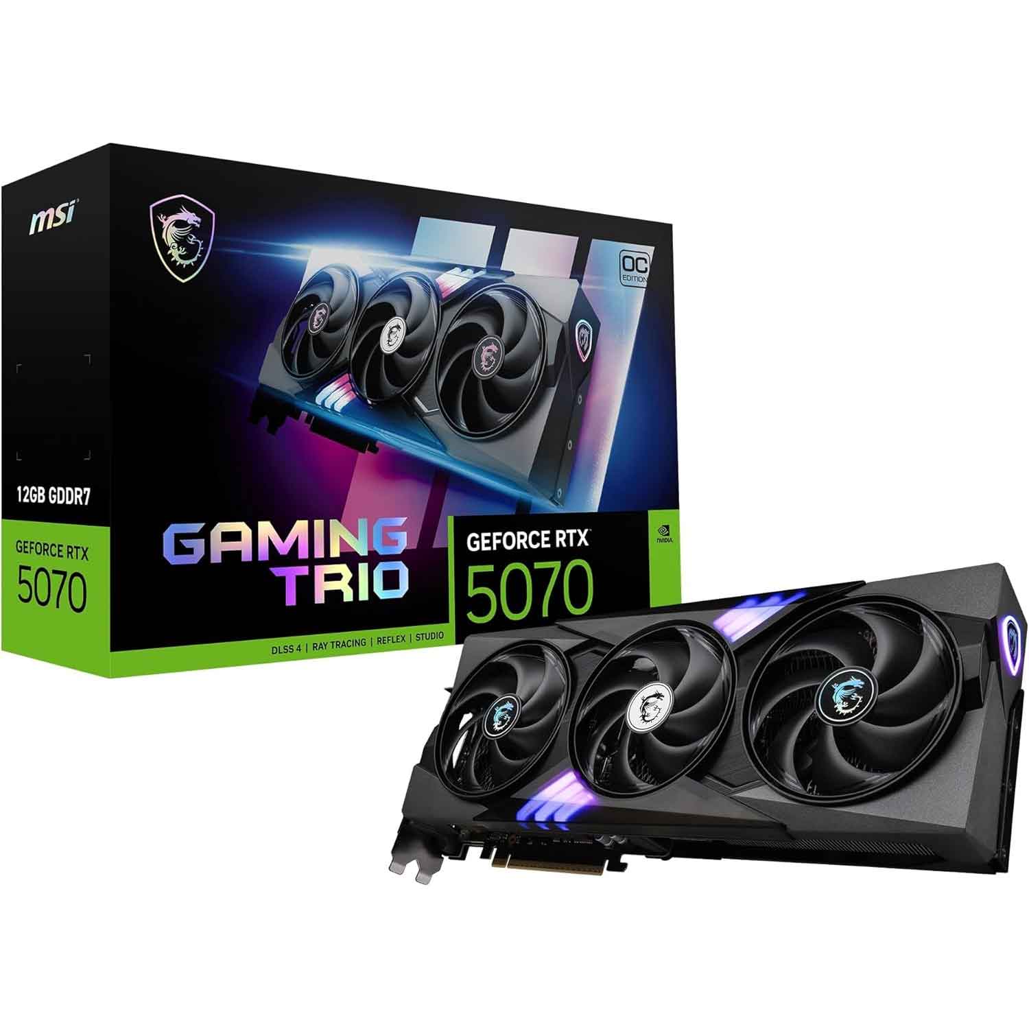 MSI GeForce RTX 5070 12G Gaming Trio OC 12GB Grafikkarte
