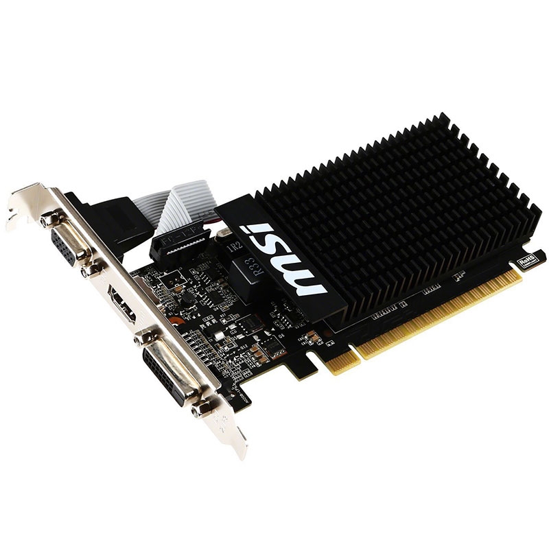 MSI GeForce GT 710 2048MB DDR3 Grafikkarte