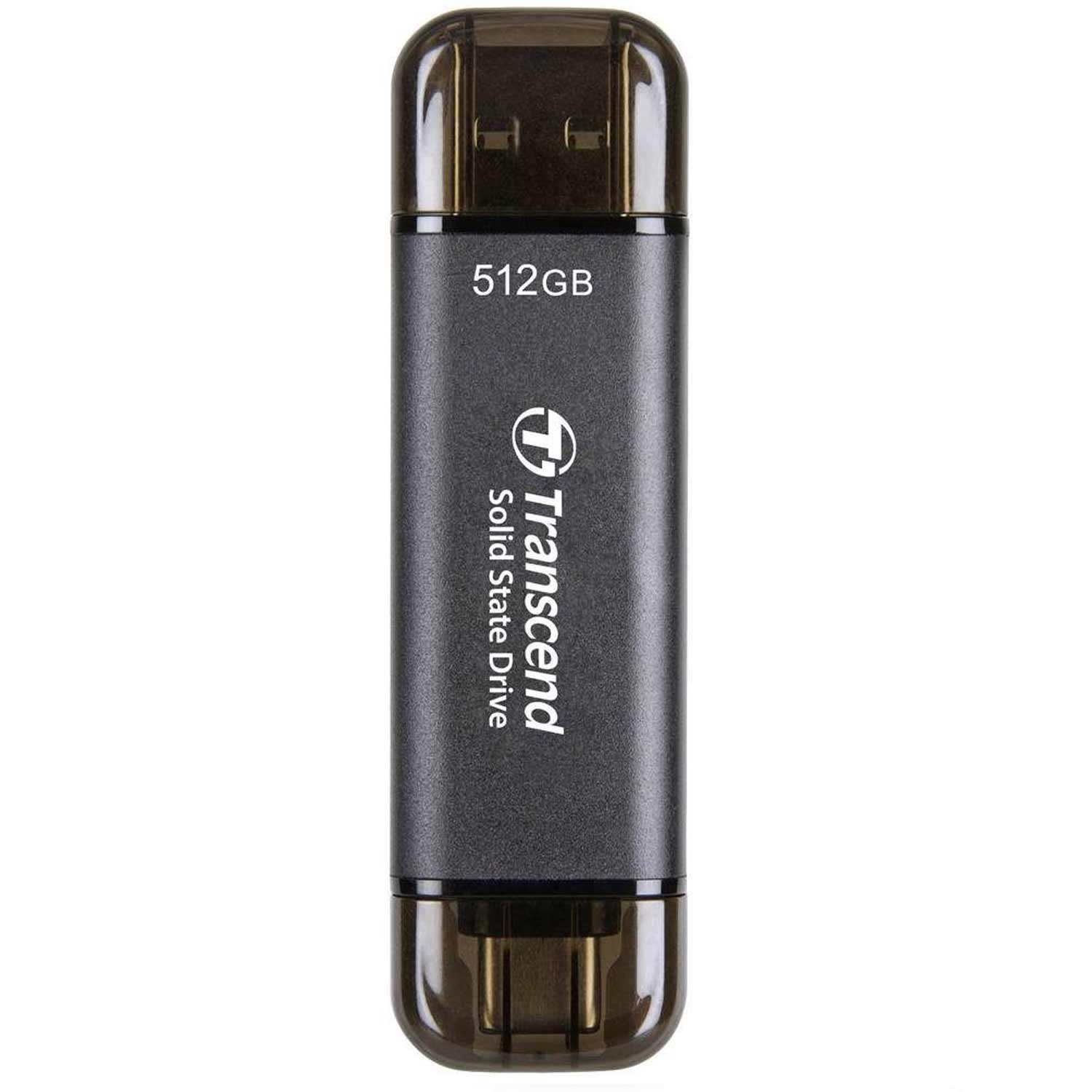 Transcend ESD310C Externe SSD 512GB schwarz