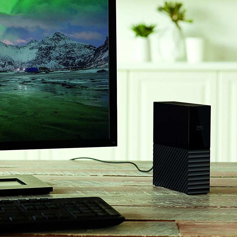 Western Digital 4TB USB 3.0 My Book AV-TV ext. Festplatte schwarz