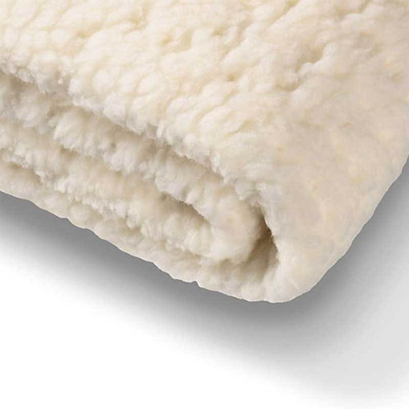 Beurer UB 56 Teddy Heizdecke, Wärmeunterbett, 150 x 160 cm, 2 x 60 Watt, creme