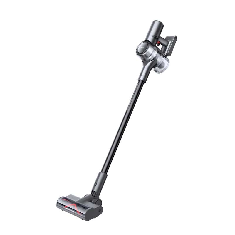 Dreame V12 Akku-Staubsauger mit Display Turbobürste beutellos silber