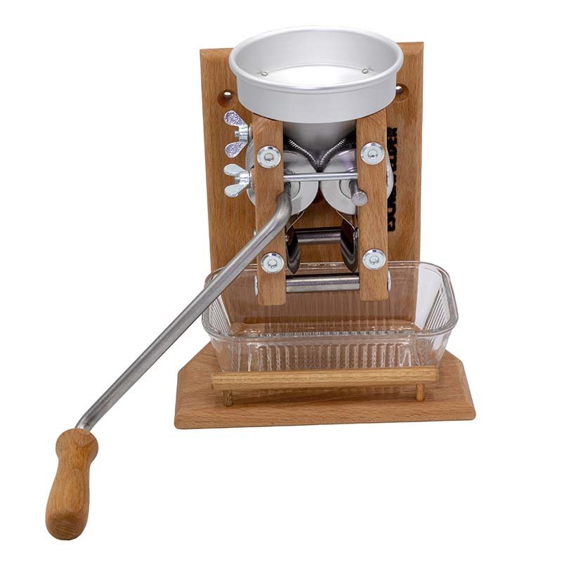 Eschenfelder Korn-Quetsche Wandmodell mit Alutrichter