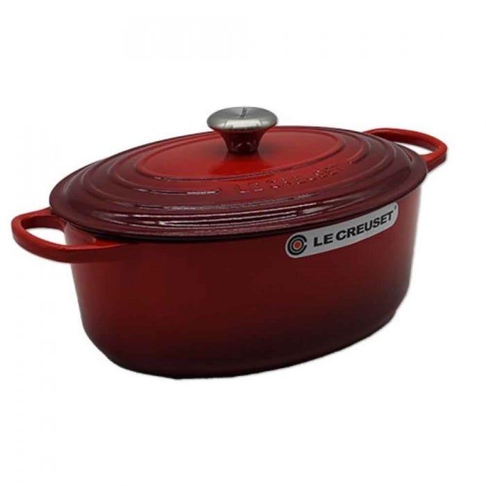 Le Creuset Signature Bräter oval 40 cm kirschrot