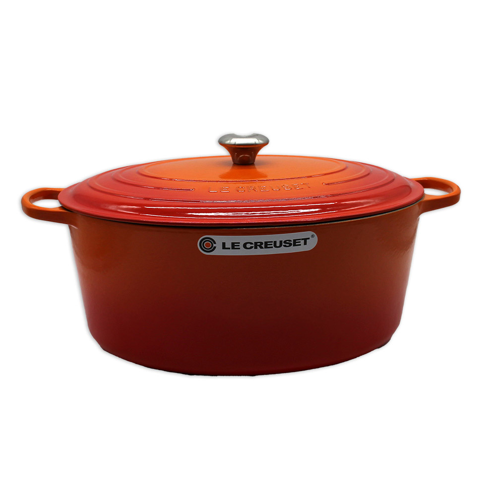 Le Creuset Signature Bräter oval 40 cm ofenrot