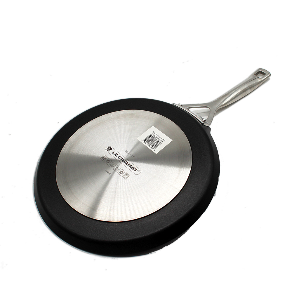 Le Creuset Crêpespfanne Les Forgées 28 cm schwarz