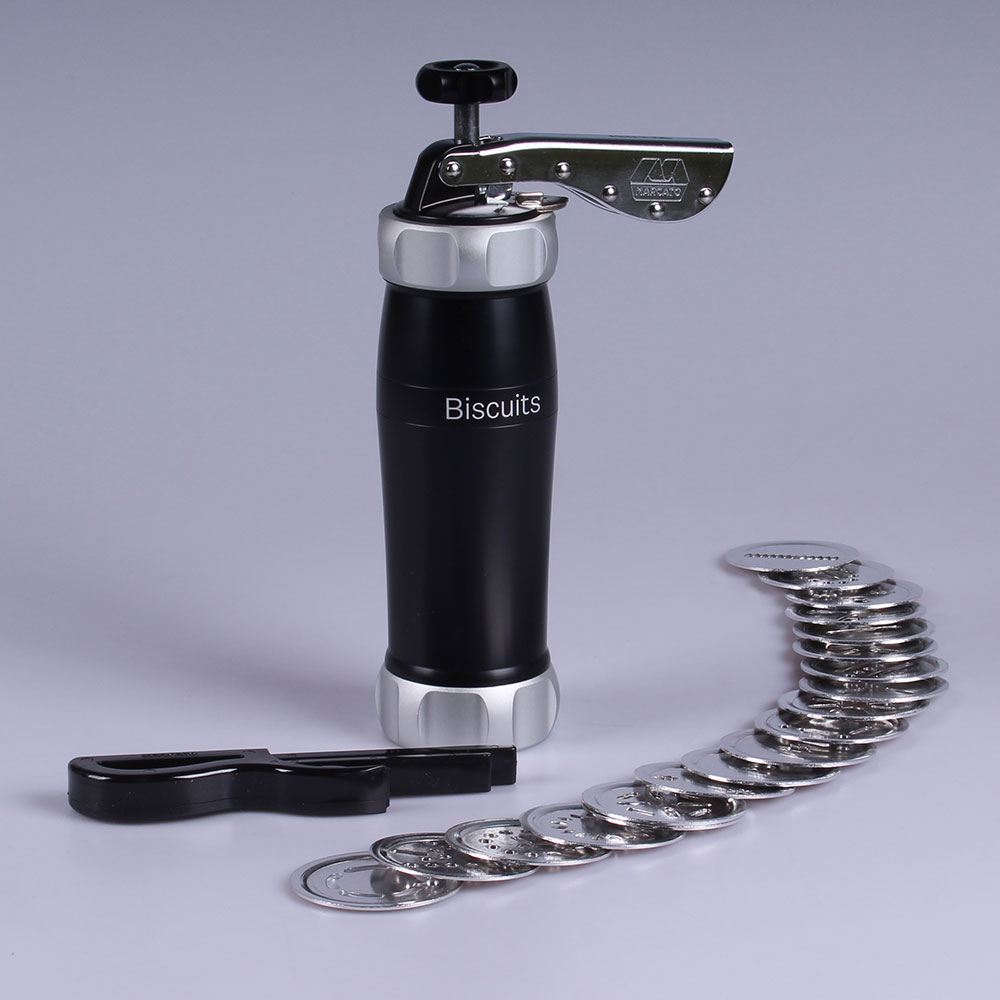 Marcato Biscuits Plätzchenpresse schwarz