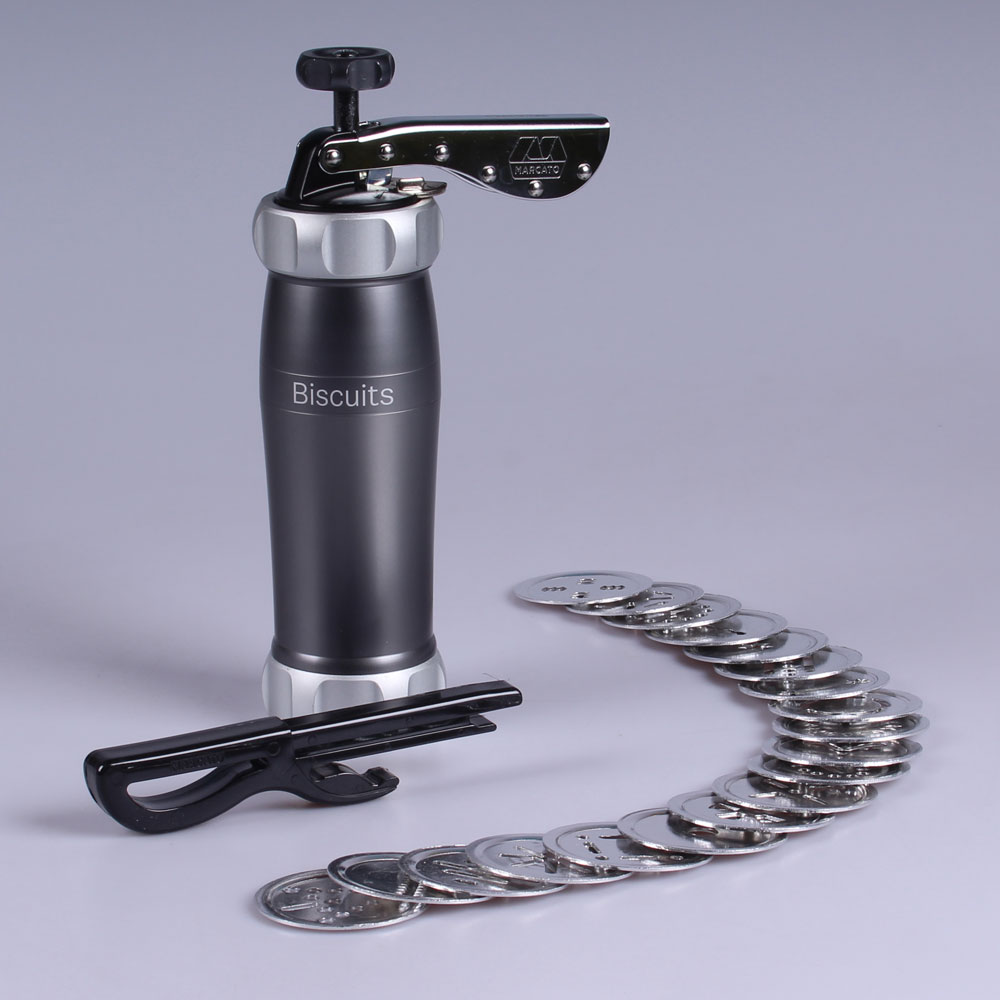 Marcato Biscuits Powder Plätzchenpresse grau